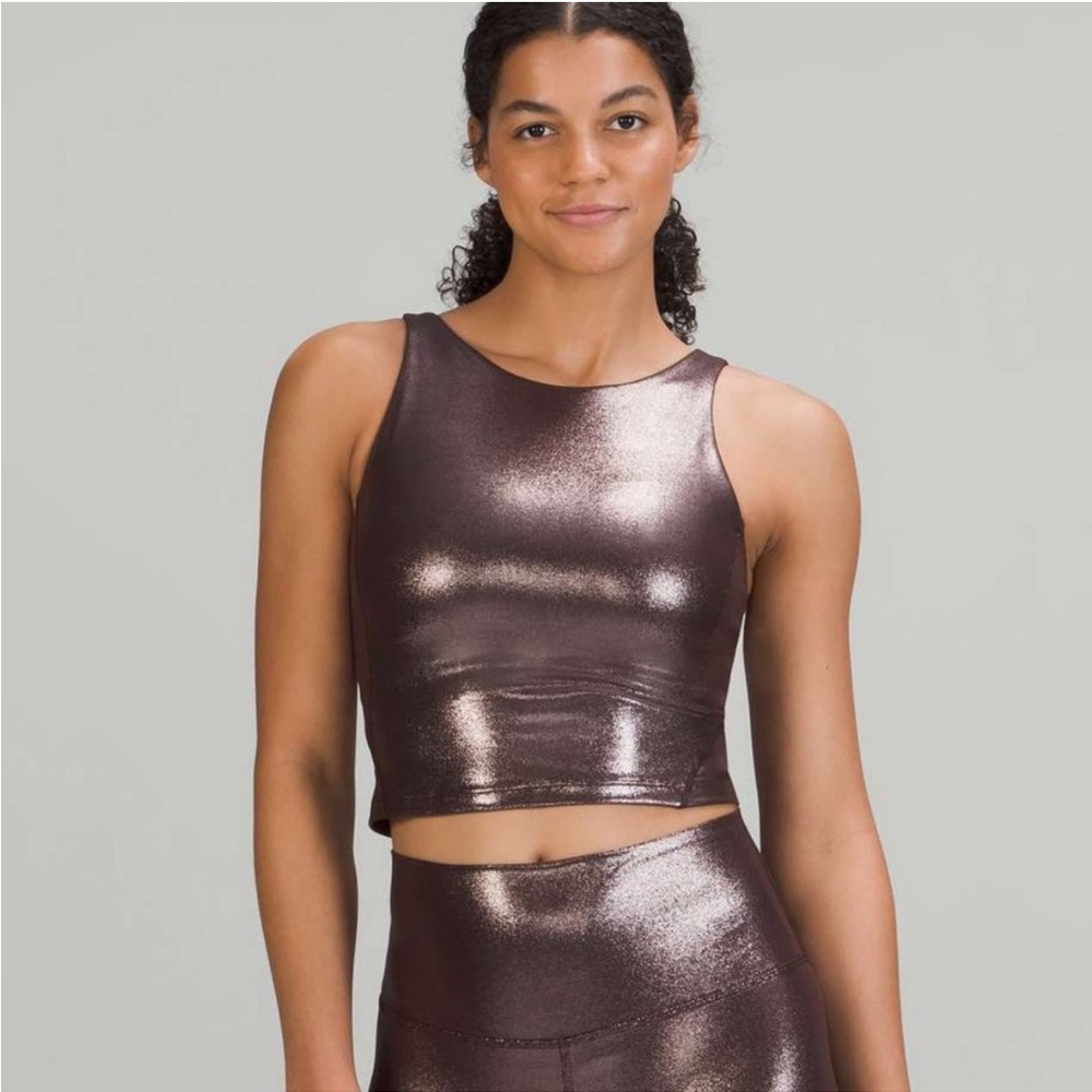 EUC Lululemon Align High-Neck Tank *Shine